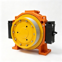 FUJIROMA-08A 1250KGS Low Noise Gearless Traction Machine